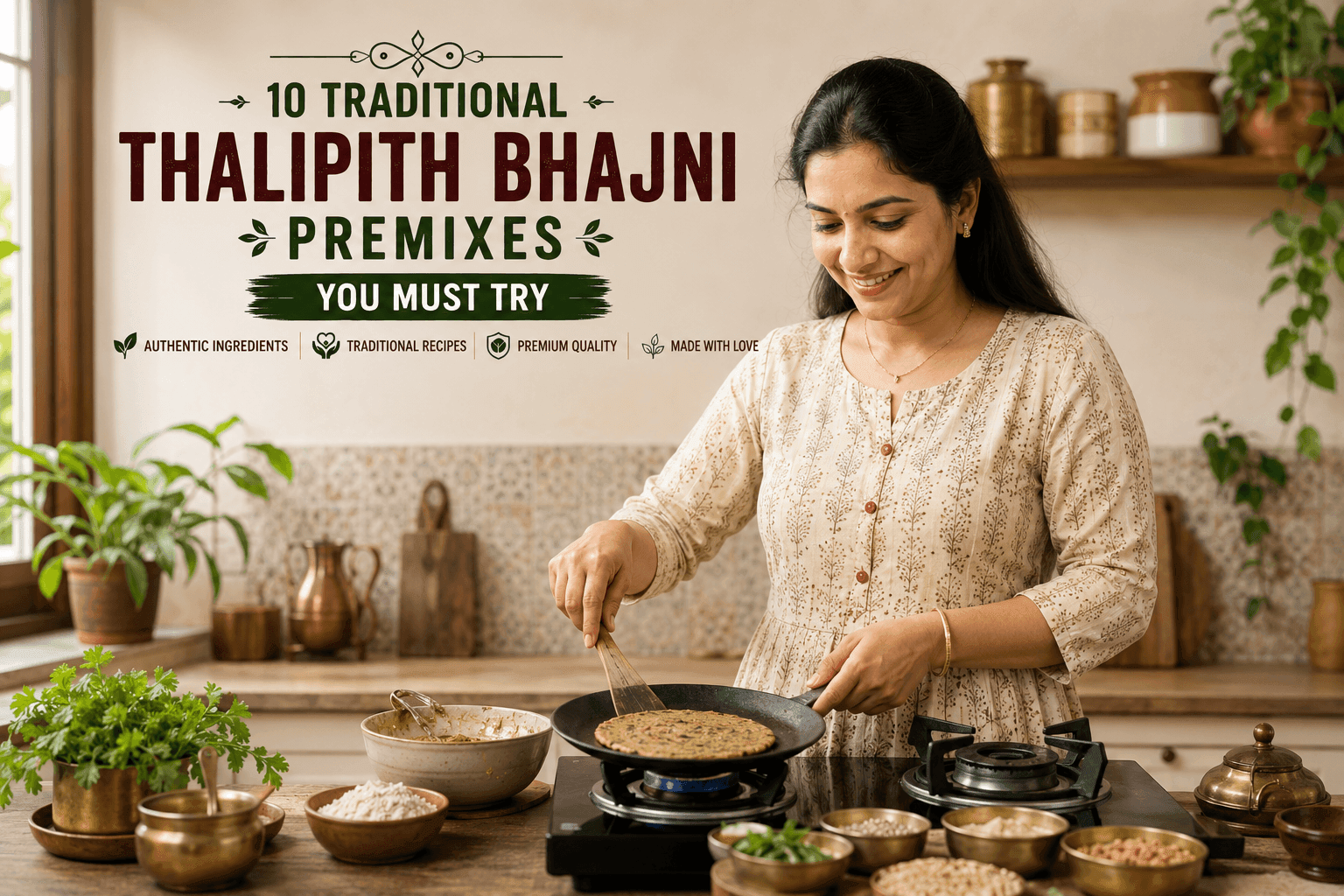 10 Traditional Thalipith Bhajni Premixes for Nutritious Maharashtrian Meals