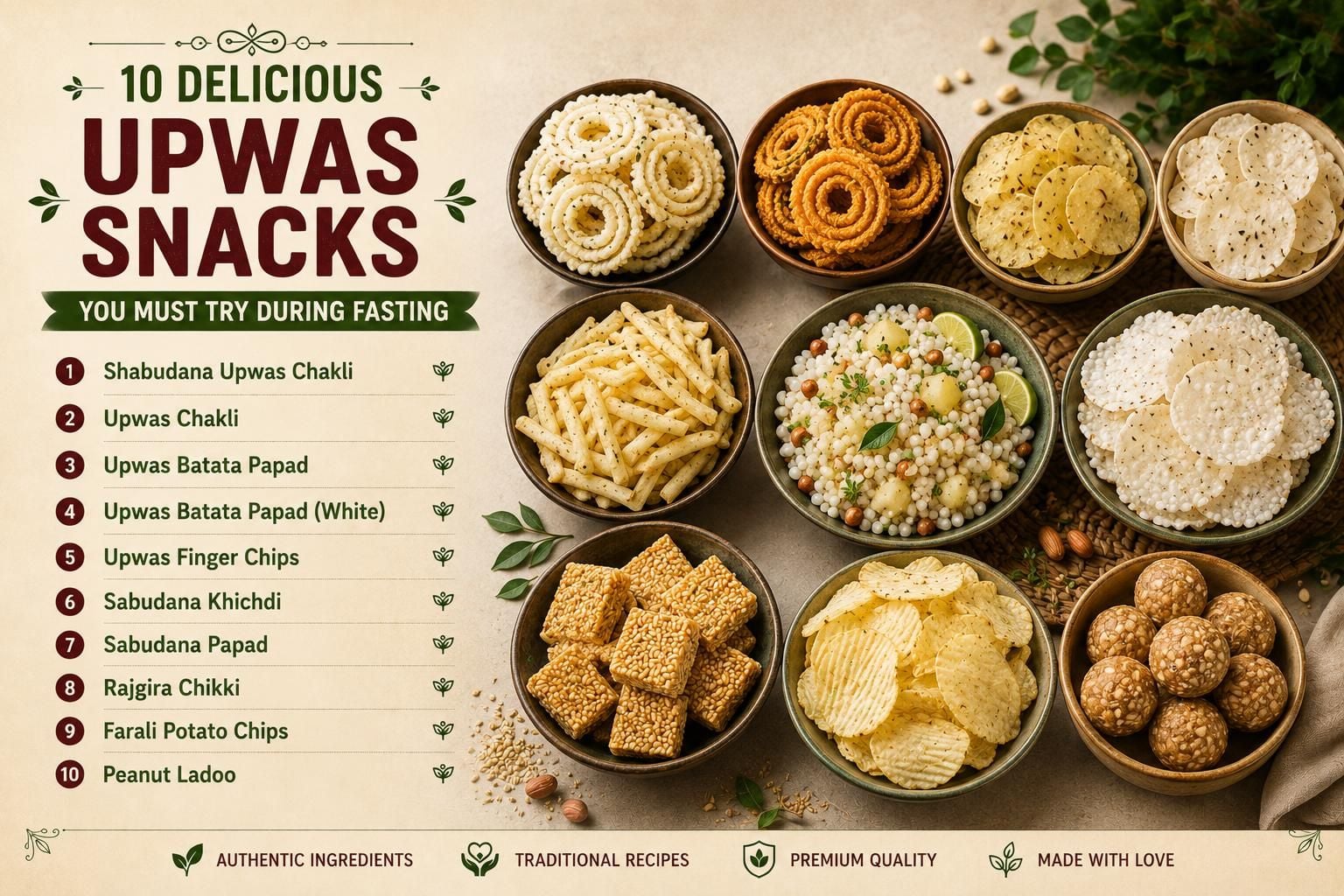 10 Delicious Upwas Snacks You Must Try During Fasting
